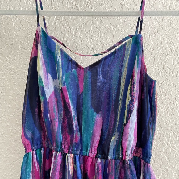 Jack by BB Dakota Barby Fuchsia Print Maxi Dress - Picture 2 of 9